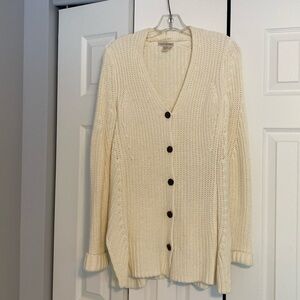 Ivory Cardigan Sweater
